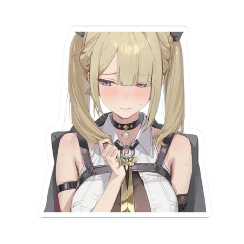 Evelyn Pigtails — Sticker sticker