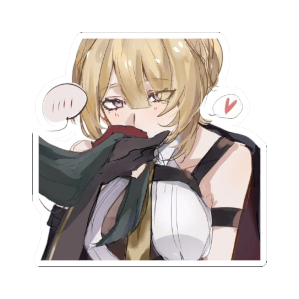 Evelyn Sniffs Cloth