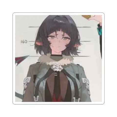 Jane Doe Height — Kiss-Cut sticker