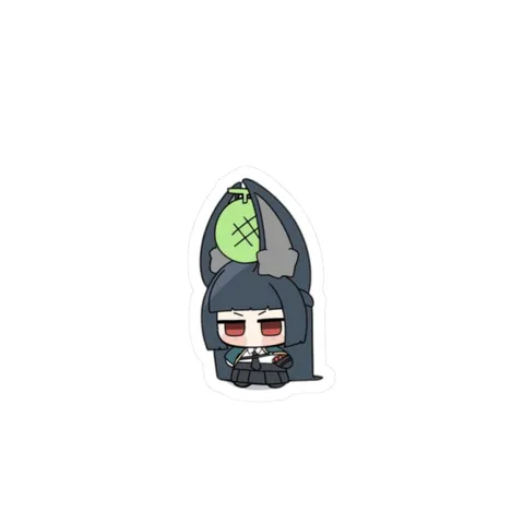 Miyabi Holding Melon — Sticker sticker