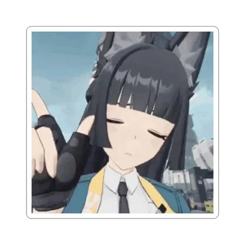 Miyabi Nope — Sticker sticker