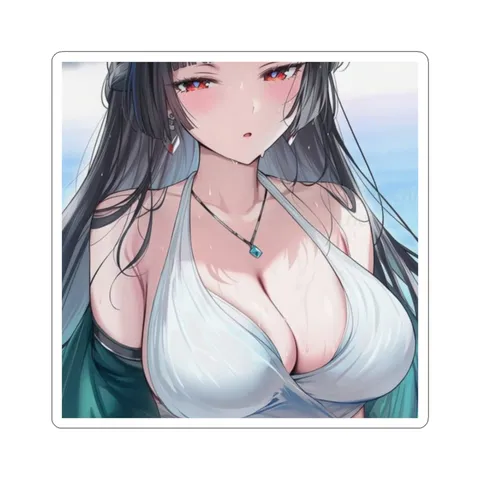 Miyabi Wearing Wraps — Sticker sticker