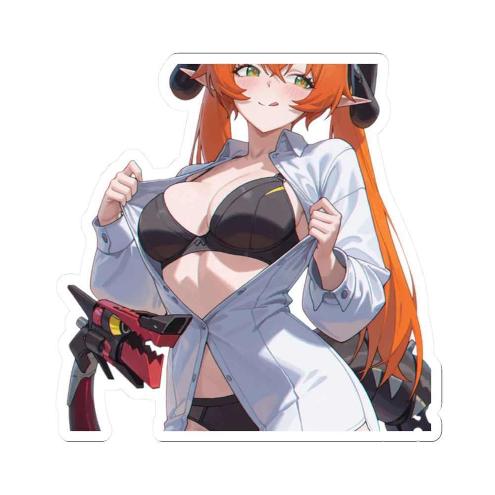 Orphie Takes Off Clothes