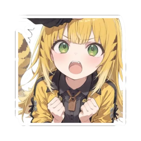 Petting Ju Fufu — Kiss-Cut sticker