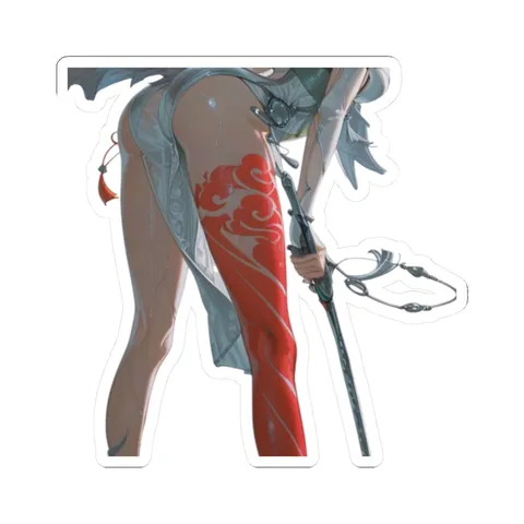 White Ye Shunguang Looking Back — Sticker sticker