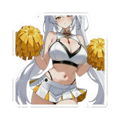 Yixuan Cheerleader — Kiss-Cut sticker