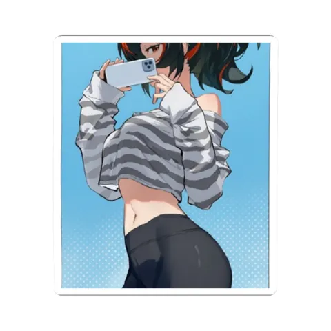Zhu Yuan Selfie — Kiss-Cut sticker