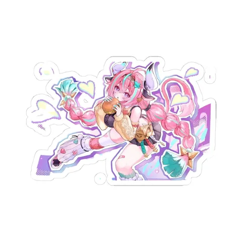 Varesa Splash Art — Kiss-Cut sticker