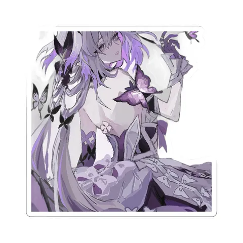 Castorice Butterfly Motif — Kiss-Cut sticker