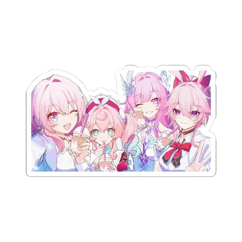 March 7th Hyacine Cyrene Evanescia — Kiss-Cut sticker