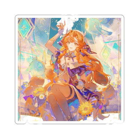 Sigrika Splash Art — Kiss-Cut sticker