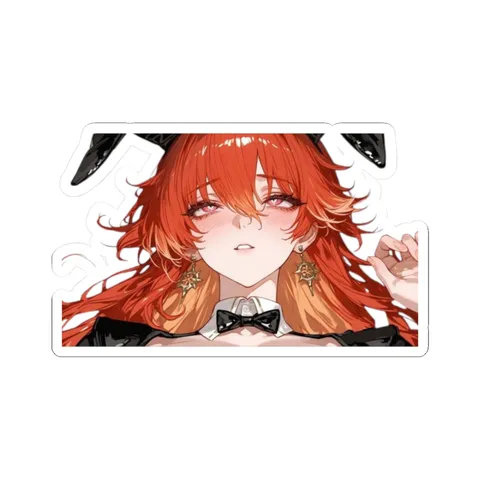 Bunny Suit Augusta — Kiss-Cut sticker