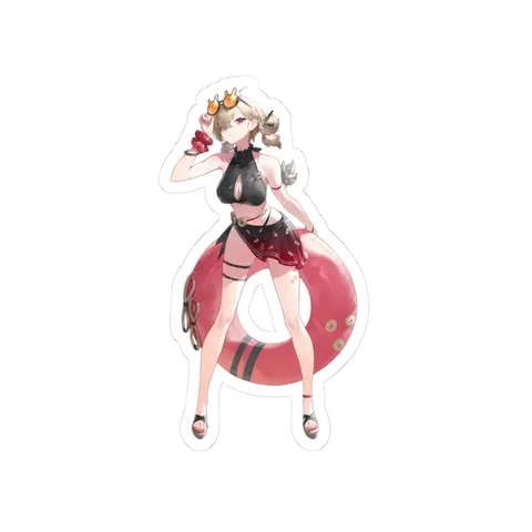 Sweety Red Swimsuit sticker