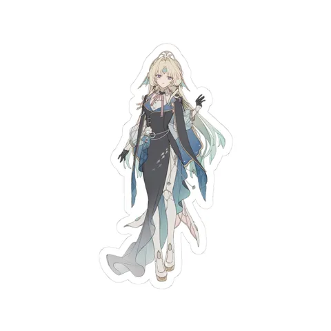 Pearl Mermaid Dress sticker