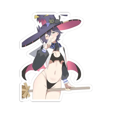 Belle Witch Costume sticker