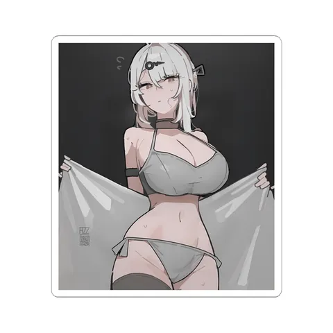 Yixuan Grey Swimsuit sticker