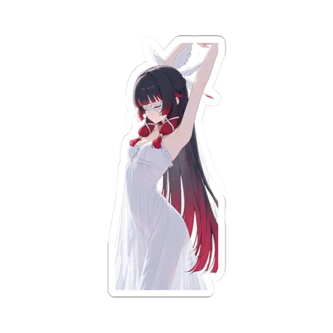 Columbina Lace Eye Mask sticker