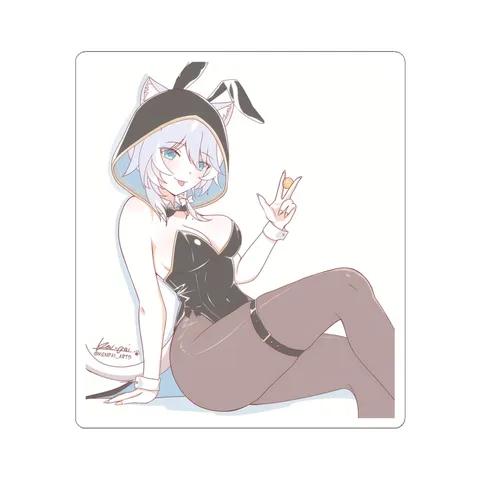 Cipher Bunny Suit sticker