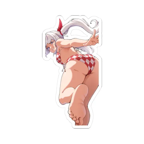 Sparkle Checkered Bikini sticker