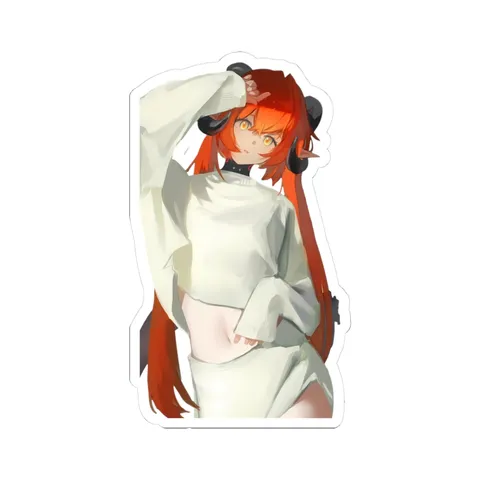 Orphie Magnusson Orange Hair sticker
