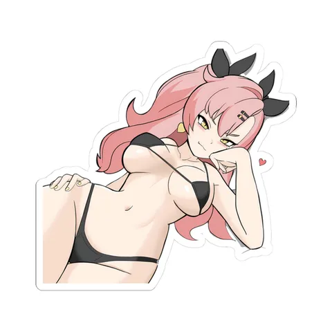Nicole Demara Black Bikini sticker