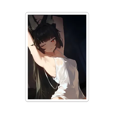 Hoshimi Miyabi Stretching sticker