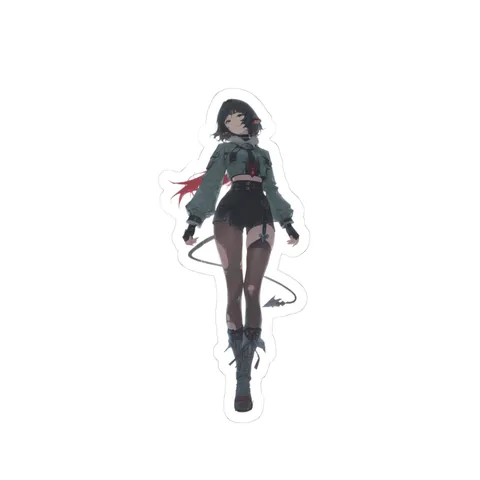 Jane Doe Cropped Jacket sticker