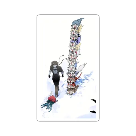 Male Rover Snow — Sticker sticker