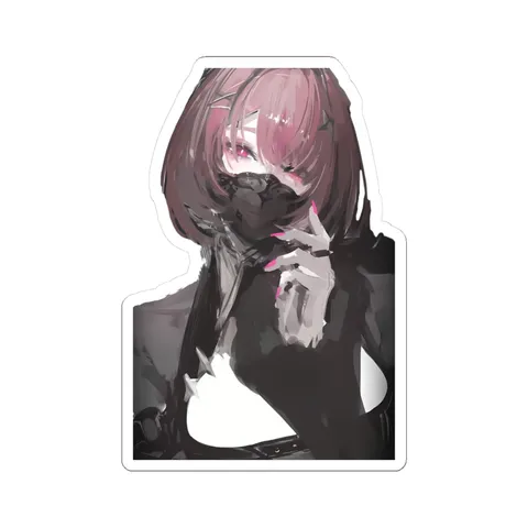 Remielle Dan Face Mask — Sticker sticker
