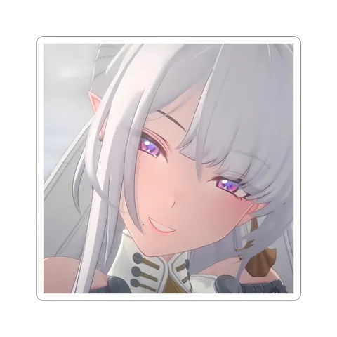Velina Airgid High Collar Outfit sticker
