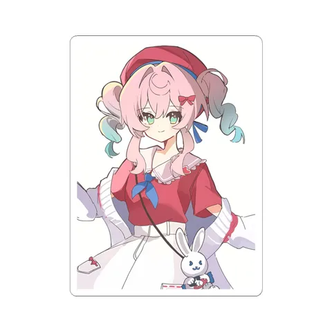 Hyacine Red Beret sticker