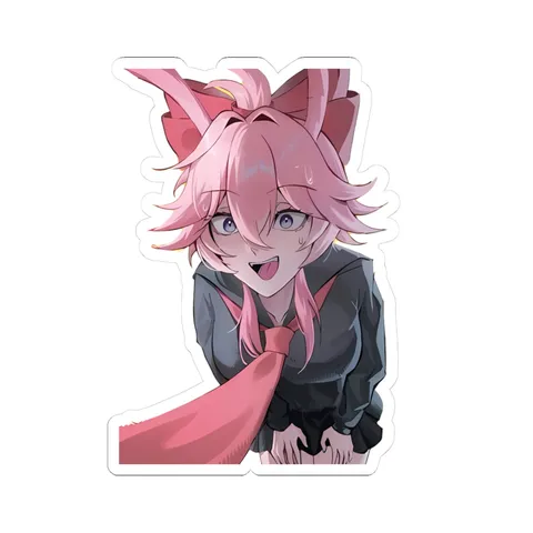 Evanescia Long Pink Tie sticker