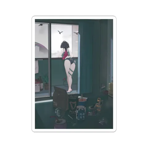Jane Doe Balcony Window sticker