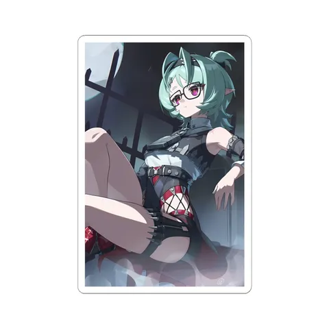 Roxy Strapped Tactical Outfit — Sticker sticker