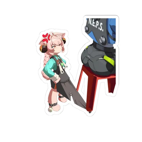 Zhao Chair Tugging sticker