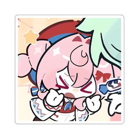 Hyacine White Rabbit Candy sticker