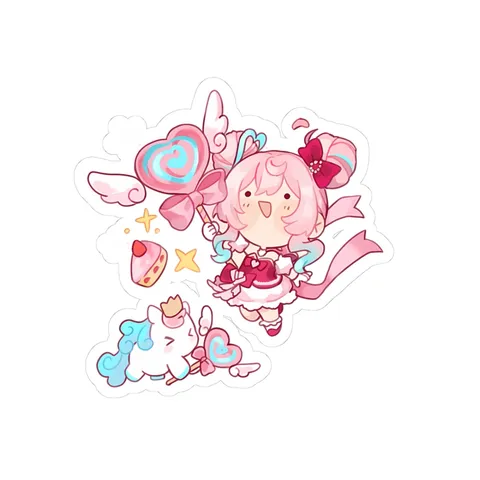 Hyacine Heart Shaped Lollipop sticker
