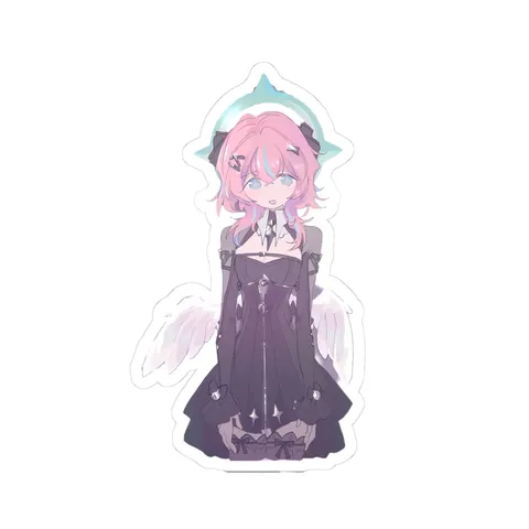 Remielle Dan Holding Gift Boxes — Sticker sticker
