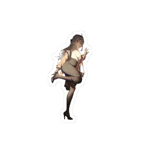 Yixuan High Heeled Shoe sticker