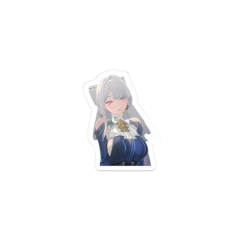Velina Airgid sticker