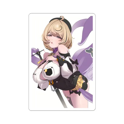 Yidhari Murphy Blushing Expression — Sticker sticker