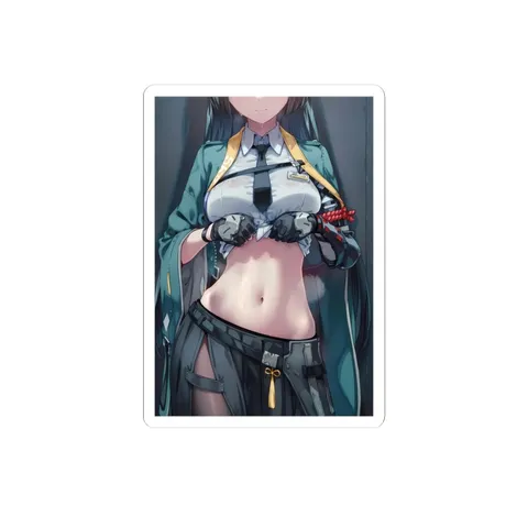 Hoshimi Miyabi Teal Jacket sticker