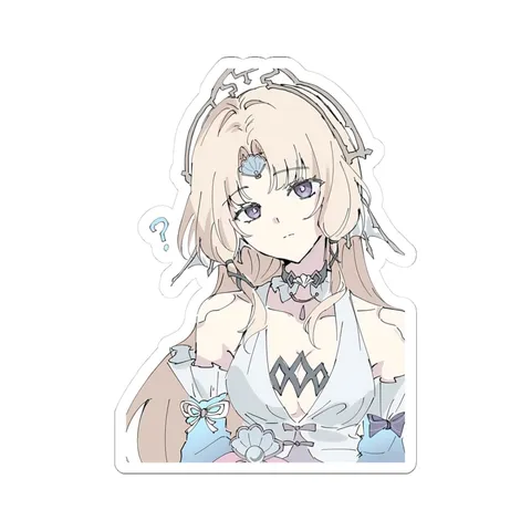 Pearl Diamond Cutout Top sticker