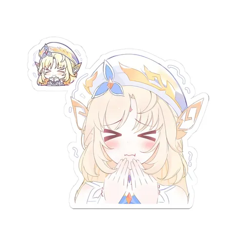 Nicole Reeyn Flustered Chibi sticker