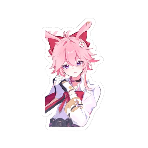 Evanescia White Coat sticker
