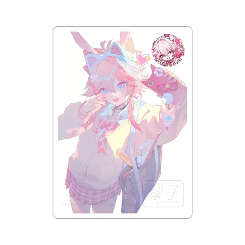 Evanescia Pink Cardigan sticker