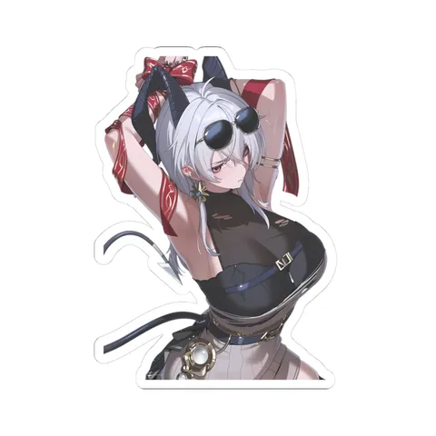 Zani Black Halter Top sticker