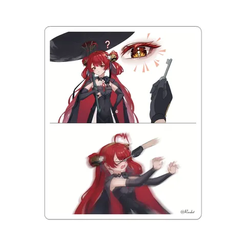 Suoming Keyhole Eye — Sticker sticker
