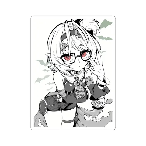 Roxy Ifrita Pryce Line Art — Sticker sticker