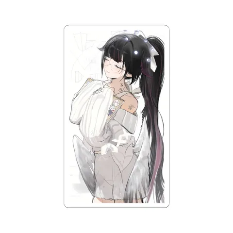 Columbina Round Glasses sticker